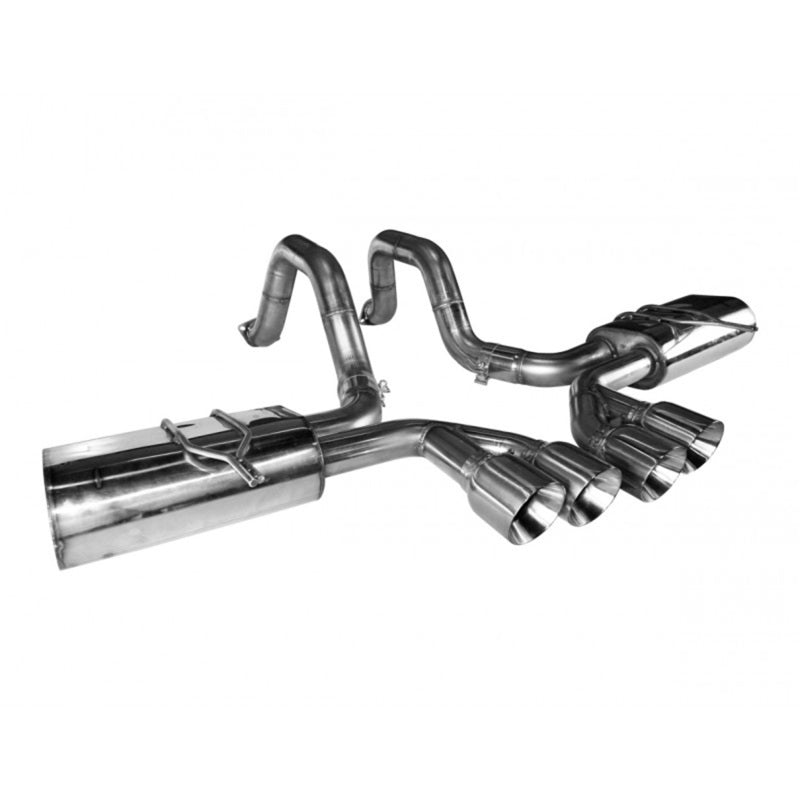 Kooks 97-04 Chevy Corvette Full 3in Axleback w/Pol Tips Requires 3in X-Pipe (view 2)