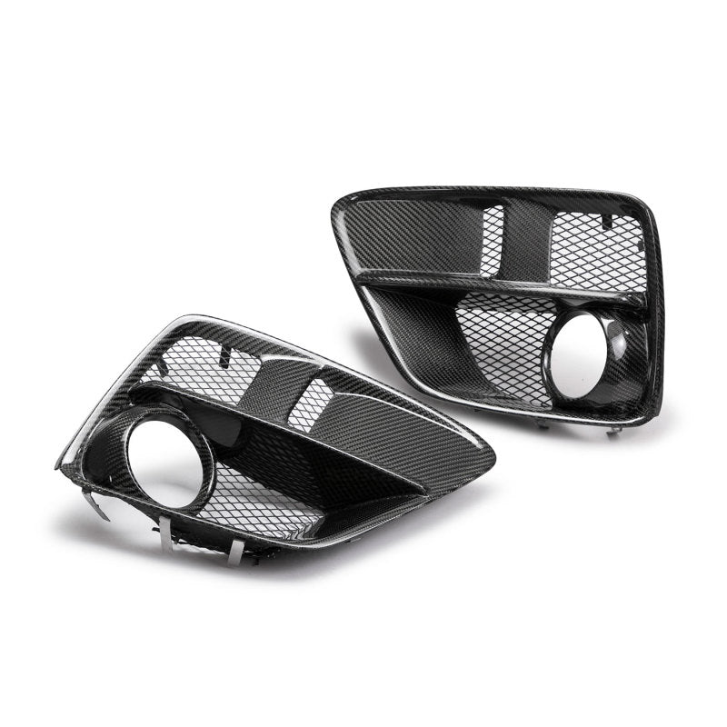 Seibon 15-17 Subaru Impreza WRX/STi Carbon Fiber Fog Light Surrounds (pair) (view 4)