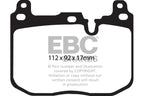 EBC 14+ BMW i8 1.5 Turbo/Electric Yellowstuff Front Brake Pads (view 5)