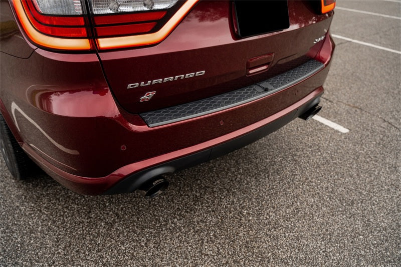 Corsa 18-22 Dodge Durango SRT 392 Cat-Back 2.75in Dual Rear Exit Xtreme 4.5in Black PVD Tips (view 5)