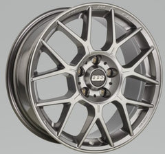 BBS XR 18x8 5x112 28mm Offset 82mm Bore PFS/Clip Req Gloss Platinum Wheel