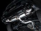 AWE Tuning MK8 Volkswagen Golf R 3in Touring Edition Quad Exhaust - Diamond Black Tips (view 10)