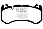 EBC 08-13 Mercedes-Benz C63 AMG (W204) 6.2 Redstuff Front Brake Pads (view 4)