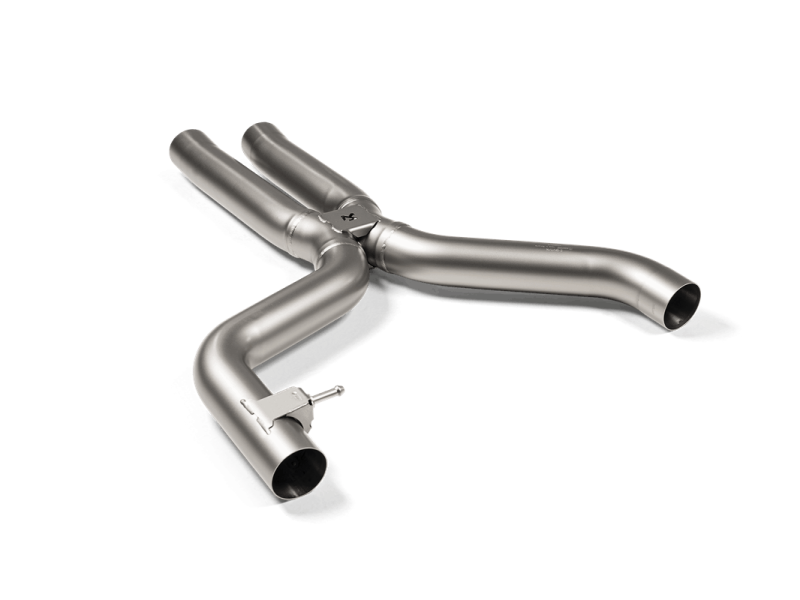 Akrapovic 2021+ BMW G87 M2, G80 M3 &amp; G82 M4 Evolution Short Link pipe w/o Resonator  (Titanium) Main image