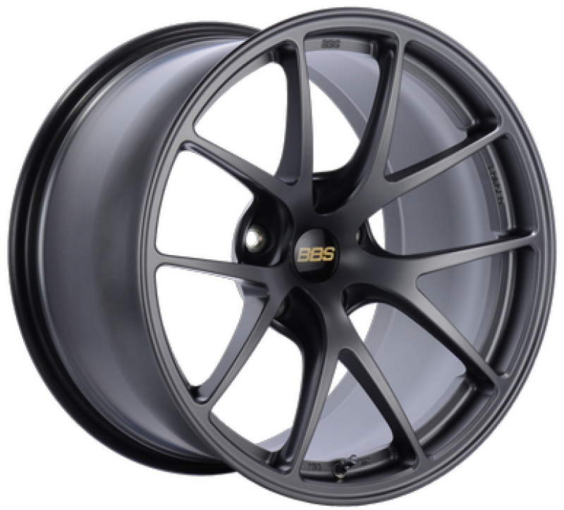 BBS RI-A 18x10 5x130 ET58 CB71.6 Matte Graphite Wheel -82mm PFS/Clip Required Main image