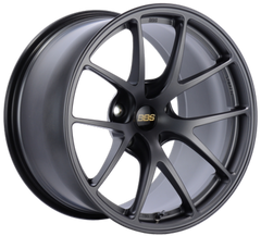 BBS RI-A 19x12 5x130 ET61 CB71.6 Matte Graphite Wheel -82mm PFS/Clip Required