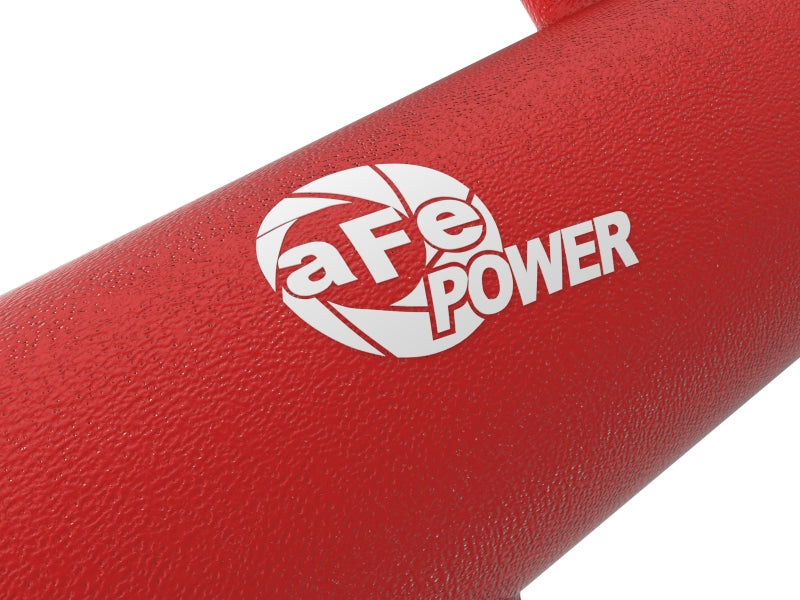 aFe BladeRunner Red 2-3/4in Aluminum Charge Pipe 2021 Toyota Supra GR (A90) I4-2.0L (t) B48 (view 5)