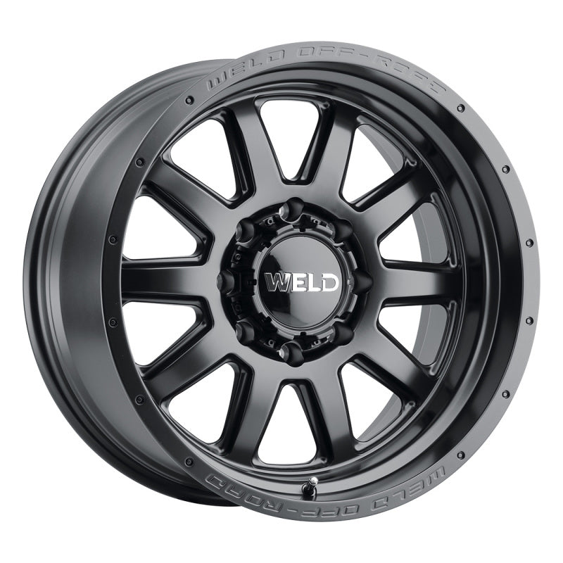 Weld Off-Road W101 20X9.0 Stealth 6X135 6X139.7 ET00 BS5.00 Satin Black 106.1 (view 3)