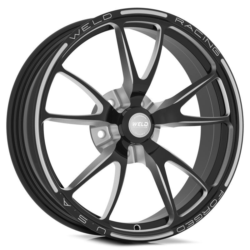 Weld Full Throttle 1-Piece 15x3.5 / Strange Spindle MT / 1.75in. BS Black Wheel - Non-Beadlock Main image