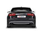 Akrapovic 13-17 Audi S6 Avant/Limousine (C7) Evolution Line Cat Back (Titanium) w/ Carbon Tips (view 16)