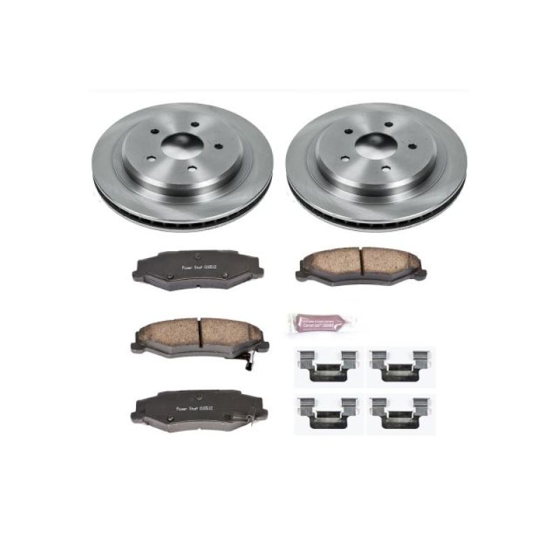 Power Stop 04-09 Cadillac XLR Rear Autospecialty Brake Kit Main image