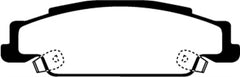 EBC 02-05 Cadillac CTS 2.6 Redstuff Rear Brake Pads