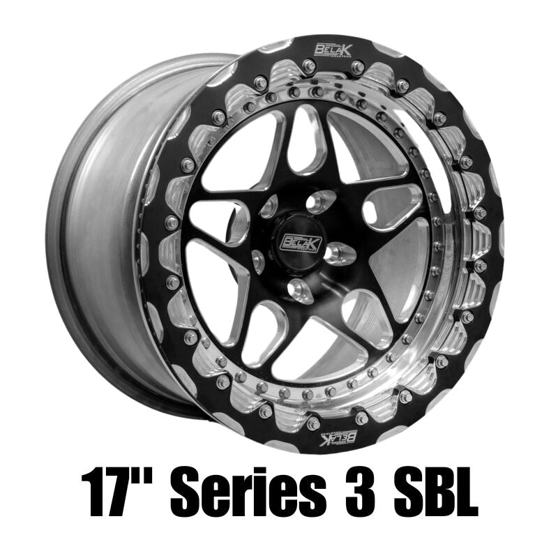 Belak 17x4.5 / 2.25 BS / 5x114.3 BP / Series 3 Wheel - Monoblock (Req Spacer/Extended Studs) (view 2)