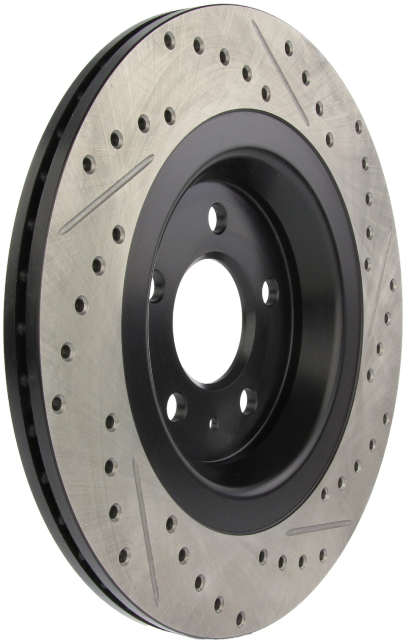 StopTech Slotted & Drilled Sport Brake Rotor (view 3)
