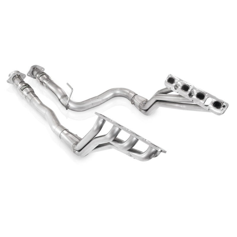 Stainless Works 2006-10 Jeep Grand Cherokee 6.1L Headers 1-7/8in Primaries 3in High-Flow Cats Secondary image