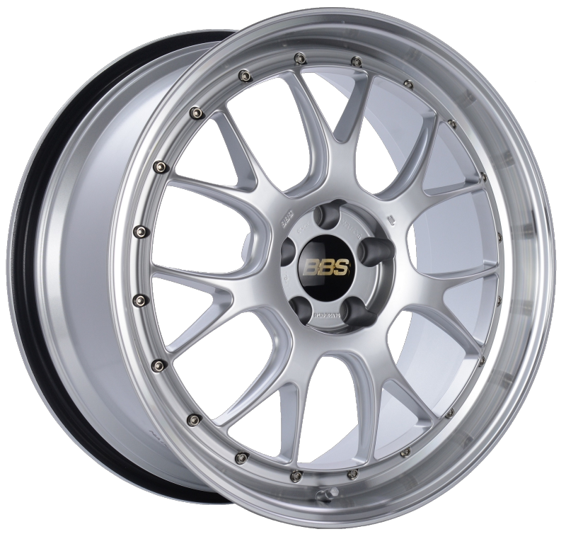 BBS LM-R 20x9.5 5x114.3 ET40 CB66 Diamond Silver Center Diamond Cut Lip Wheel Main image