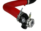 aFe BladeRunner 2.5in Aluminum Hot Side Charge Pipe 15-20 Subaru WRX 2.0T - Red (view 6)