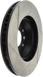 StopTech Power Slot 07-10 Audi Q7 / 03-10 Porsche Cayenne Left Front Slotted Rotor (view 3)