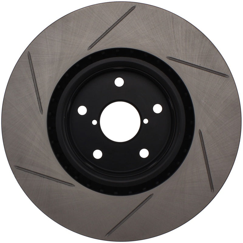 StopTech Power Slot 05-08 STi Front Left Slotted Rotor (view 5)