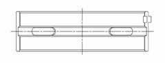 ACL Toyota/Lexus 2JZGE/2JZGTE 3.0L Standard Size High Performance Main Bearing Set