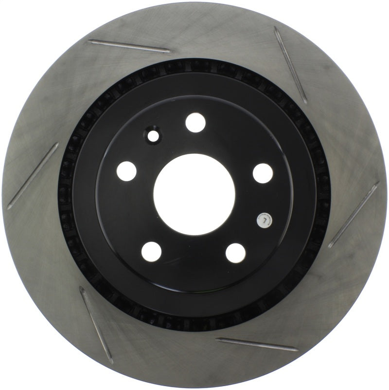 StopTech Sport Slotted Rotor - Rear Left (view 3)