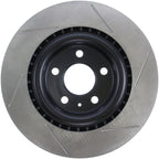 StopTech Power Slot 12-13 Audi A6 Quattro/11-12 A7 Quattro / 10-13 S4 Rear Right Slotted Rotor (view 11)