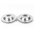 Power Stop 07-15 Audi Q7 Rear Evolution Drilled & Slotted Rotors - Pair (view 2)