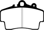 EBC 97-99 Porsche Boxster (Cast Iron Rotors only) 2.5 Redstuff Front Brake Pads (view 5)