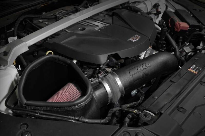 K&N 22-24 Cadillac CT5 6.2L V8 Performance Air Intake System (view 4)