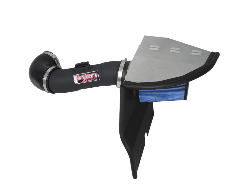 Injen 10 Camaro 3.6L V6 Wrinkle Black Power-Flow Short Ram Air Intake System (view 4)