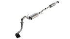 Borla F-150 2021 5.0L 4dr CC SB EC STB Lariat/KR/Pltnm/LTD 3/2.25 DSE Cat-Back Touring BLK CHR Tips (view 4)