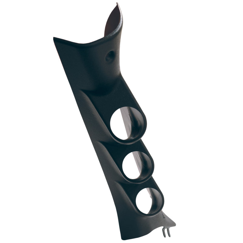 Autometer 15-18 Ford F-150 2-1/16in Triple A-Pillar Pod Gauge Mount - Black (w/ Speaker) Main image
