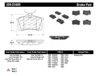StopTech 02-08 Audi A4 Quattro / 2/99-02 Audi S4 / 93-10 VW Golf GL/GLS Performance Rear Brake Pads (view 10)