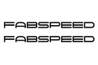 Fabspeed Motorsport Die-Cut Decals