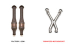 Fabspeed Aston Martin DB9 2nd link comp. X-Pipe (2004-2016)