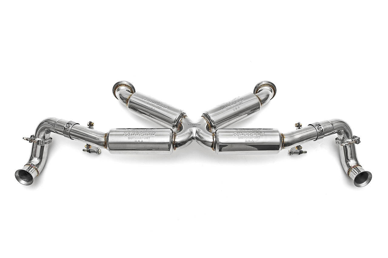 Fabspeed Audi R8 V10 Supersport X-Pipe Exhaust System (2009-2015) Secondary image