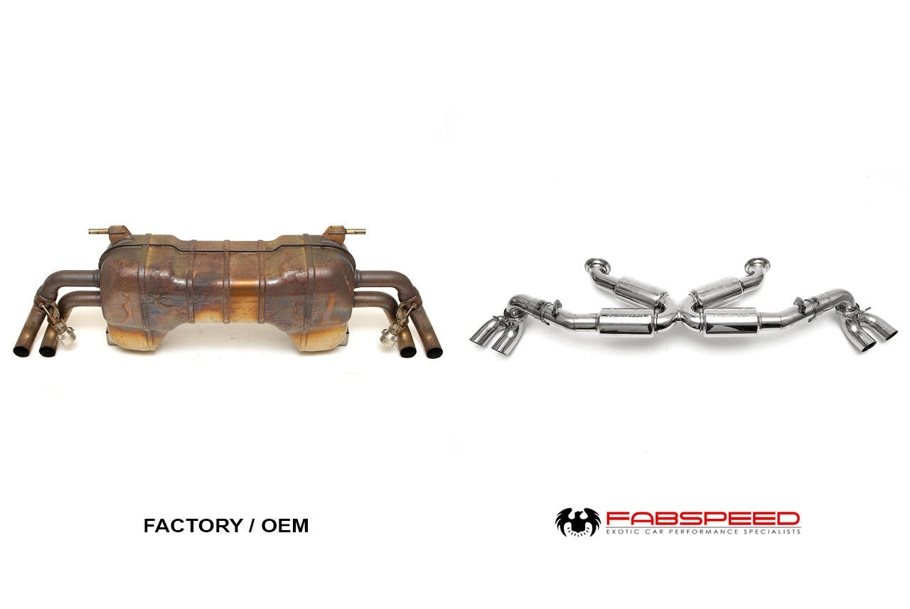 Fabspeed Audi R8 V8 Supersport X-Pipe Exhaust System (2007-2012) Secondary image