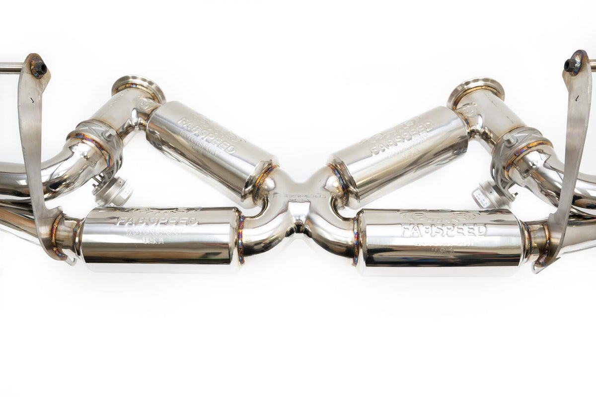 Fabspeed Audi R8 V8 Valved Supersport X-Pipe Exhaust System (2007-2012)