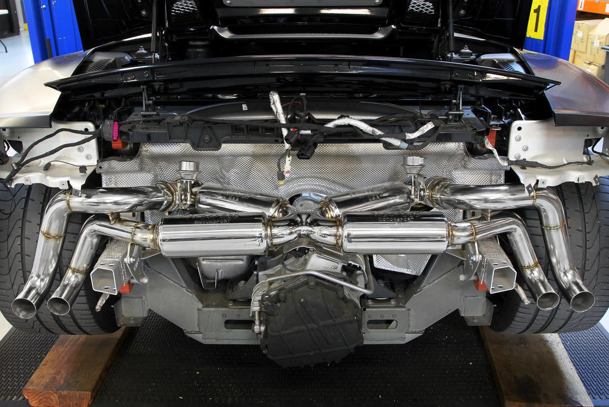 Fabspeed Audi R8 V8 Valved Supersport X-Pipe Exhaust System (2007-2012)
