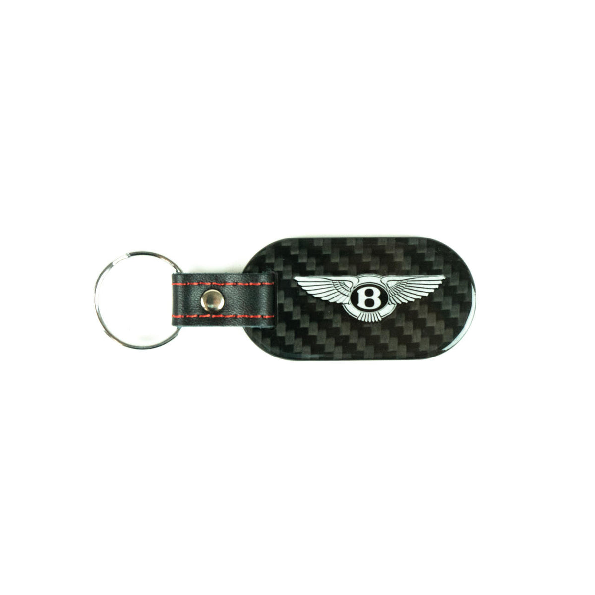 Fabspeed Bentley Crest & Script Carbon Fiber Keyring