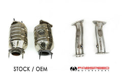 Fabspeed Chevrolet Corvette C8 link comp. Pipes (2020+)