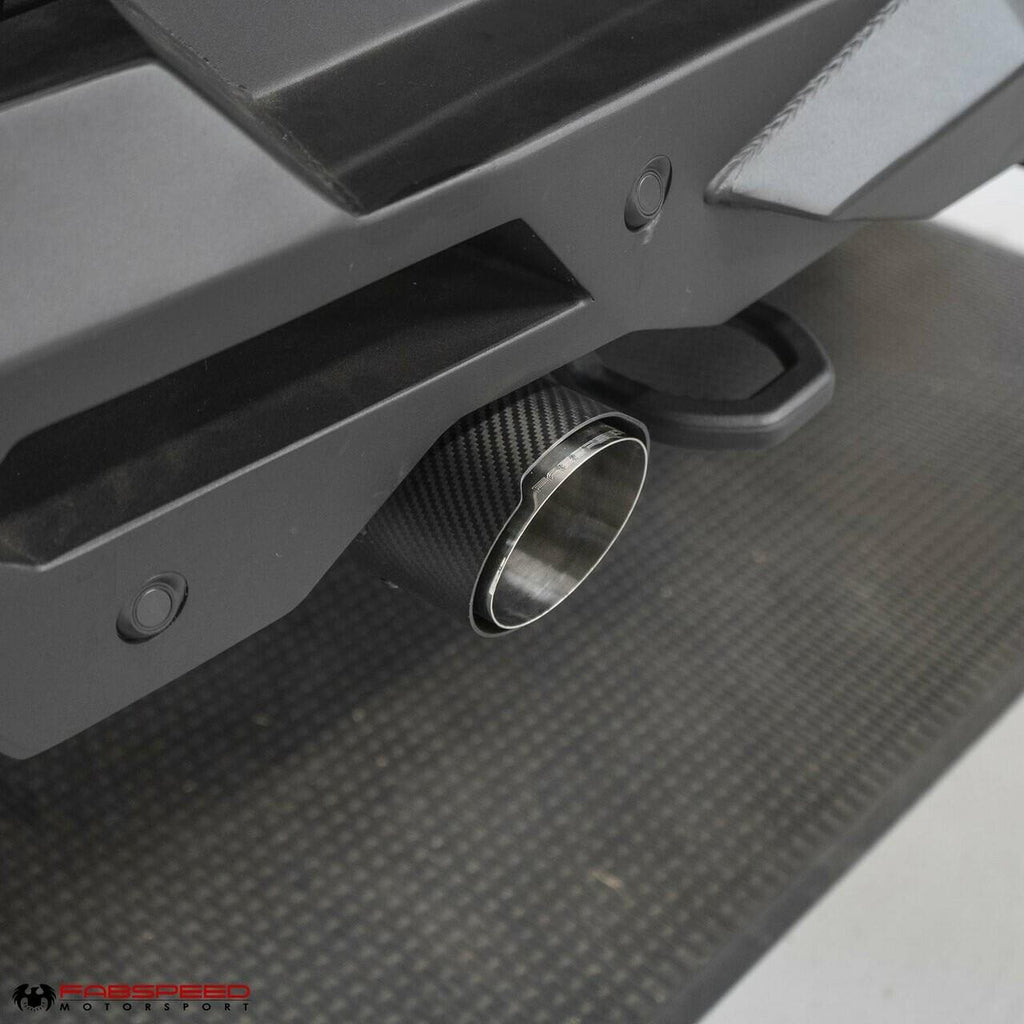Fabspeed Dodge RAM TRX 1500 Deluxe Carbon Fiber Tips (2021+)