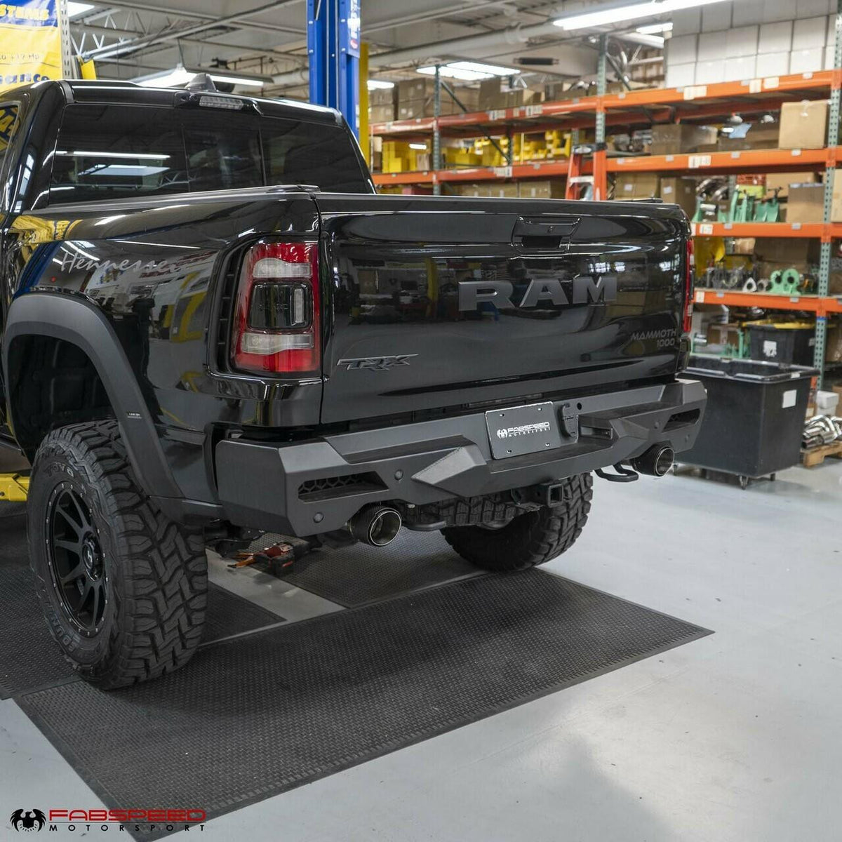 Fabspeed Dodge RAM TRX 1500 Deluxe Carbon Fiber Tips (2021+)