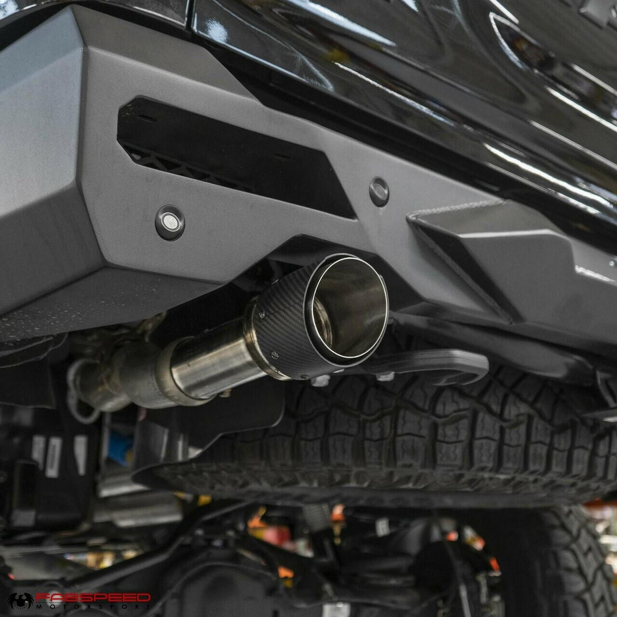 Fabspeed Dodge RAM TRX 1500 Deluxe Carbon Fiber Tips (2021+)