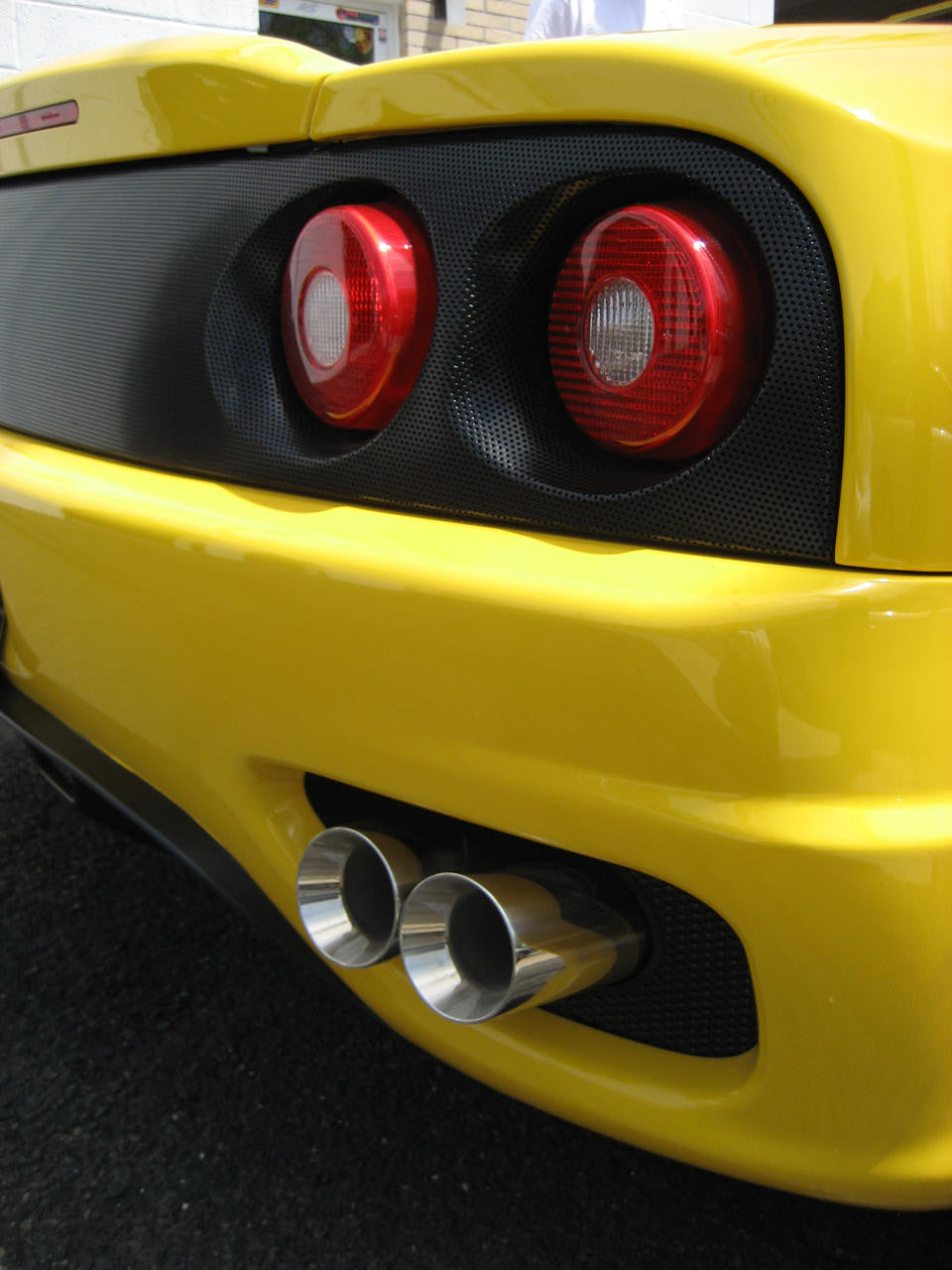 Fabspeed Ferrari 360 Deluxe Quad Style Tips (1999-2005) Secondary image