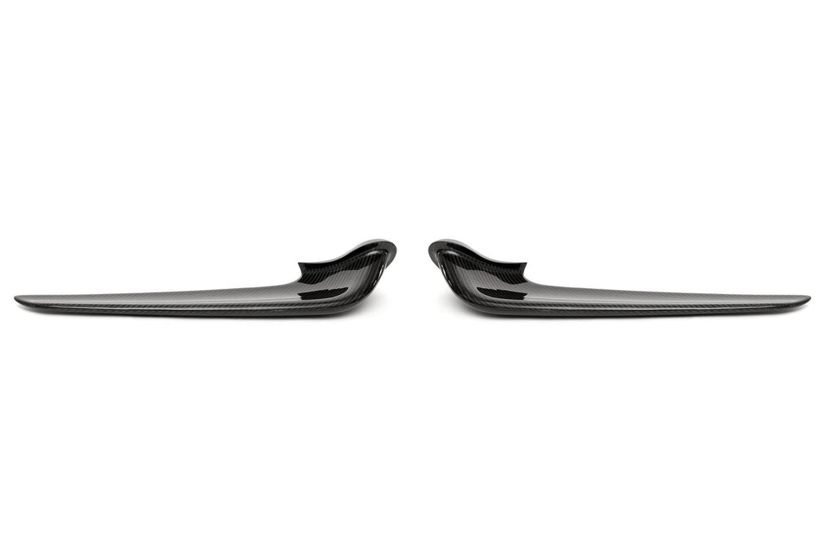 Fabspeed Ferrari 458 Italia Carbon Fiber Front Bumper Blades (2010-2015)