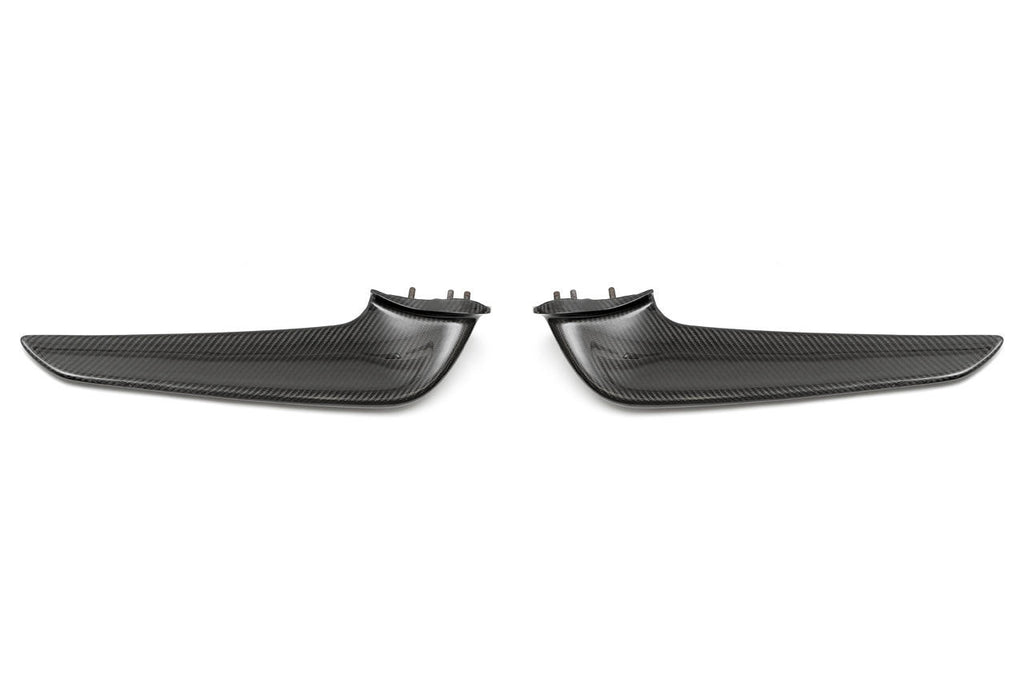 Fabspeed Ferrari 458 Italia Carbon Fiber Front Bumper Blades (2010-2015)