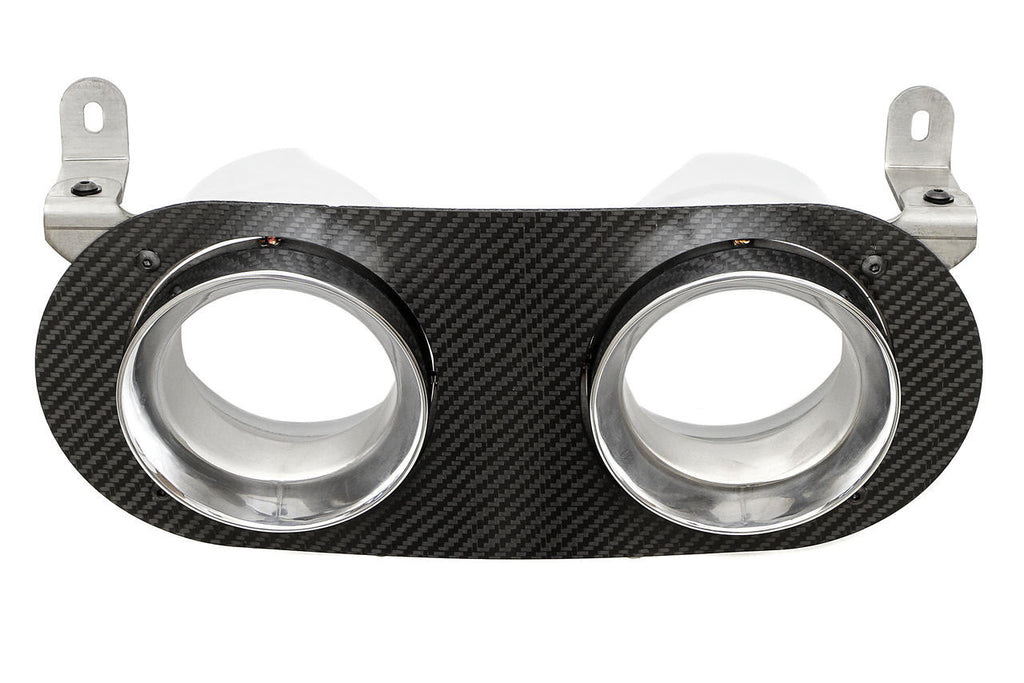 Fabspeed Ferrari 458 Italia Challenge Style Dual Exhaust Tips (2010-2015)