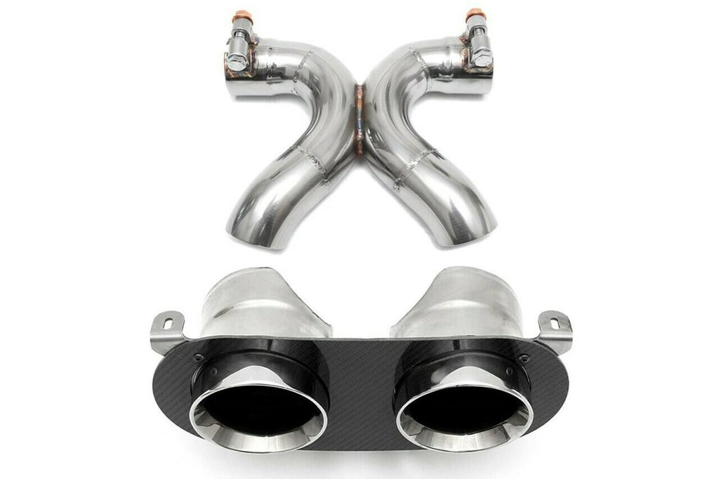 Fabspeed Ferrari 458 Italia Challenge Style Dual Exhaust Tips (2010-2015)