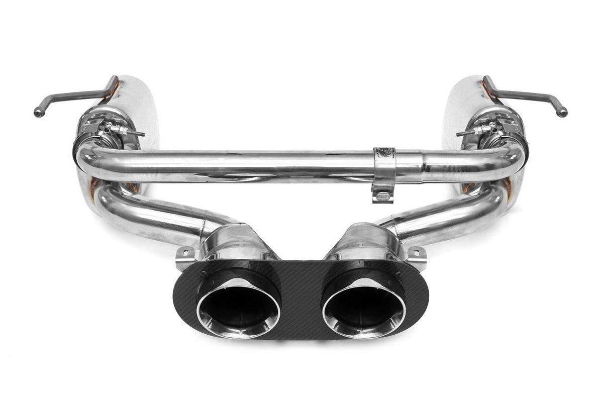 Fabspeed Ferrari 458 Italia Maxflo CHALLENGE STYLE dual outlet Performance Exhaust System (2010-2015)